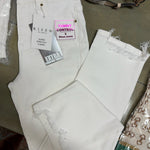 Risen Coastal Classic White Cropped Jeans - Jessi Jayne Boutique