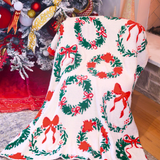 PREORDER- Ribbon Wreath Blanket