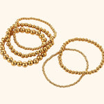 Pressie Sol Bead Bracelets Gold - Jessi Jayne Boutique