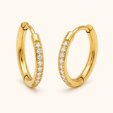 Pressie Strata Huggie Earrings - Jessi Jayne Boutique