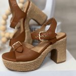 Corkys Daddy's Money Tan Wedge - Jessi Jayne Boutique