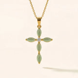 Pressie Willow Cross Necklace