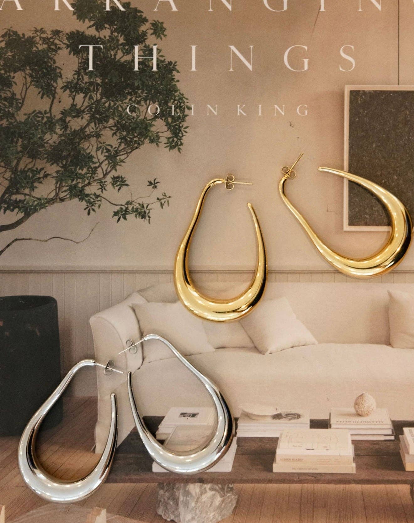 Chansuttpearls Sophie Earrings Gold - Jessi Jayne Boutique
