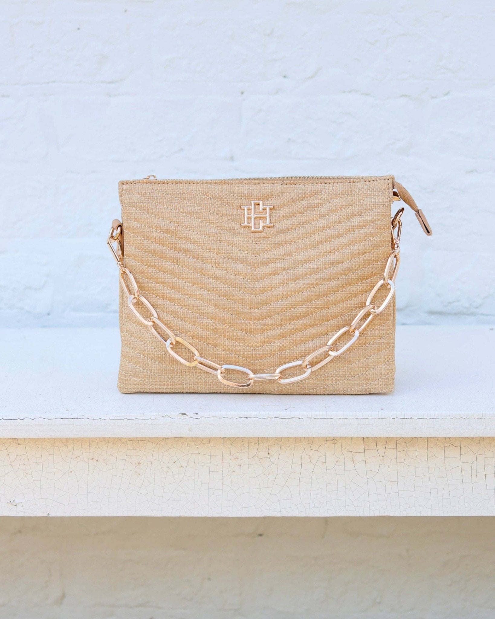 Ariana Crossbody Natural - Jessi Jayne Boutique
