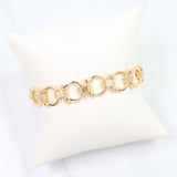 Ely Petite Horsebit Chain Bracelet Gold - Jessi Jayne Boutique