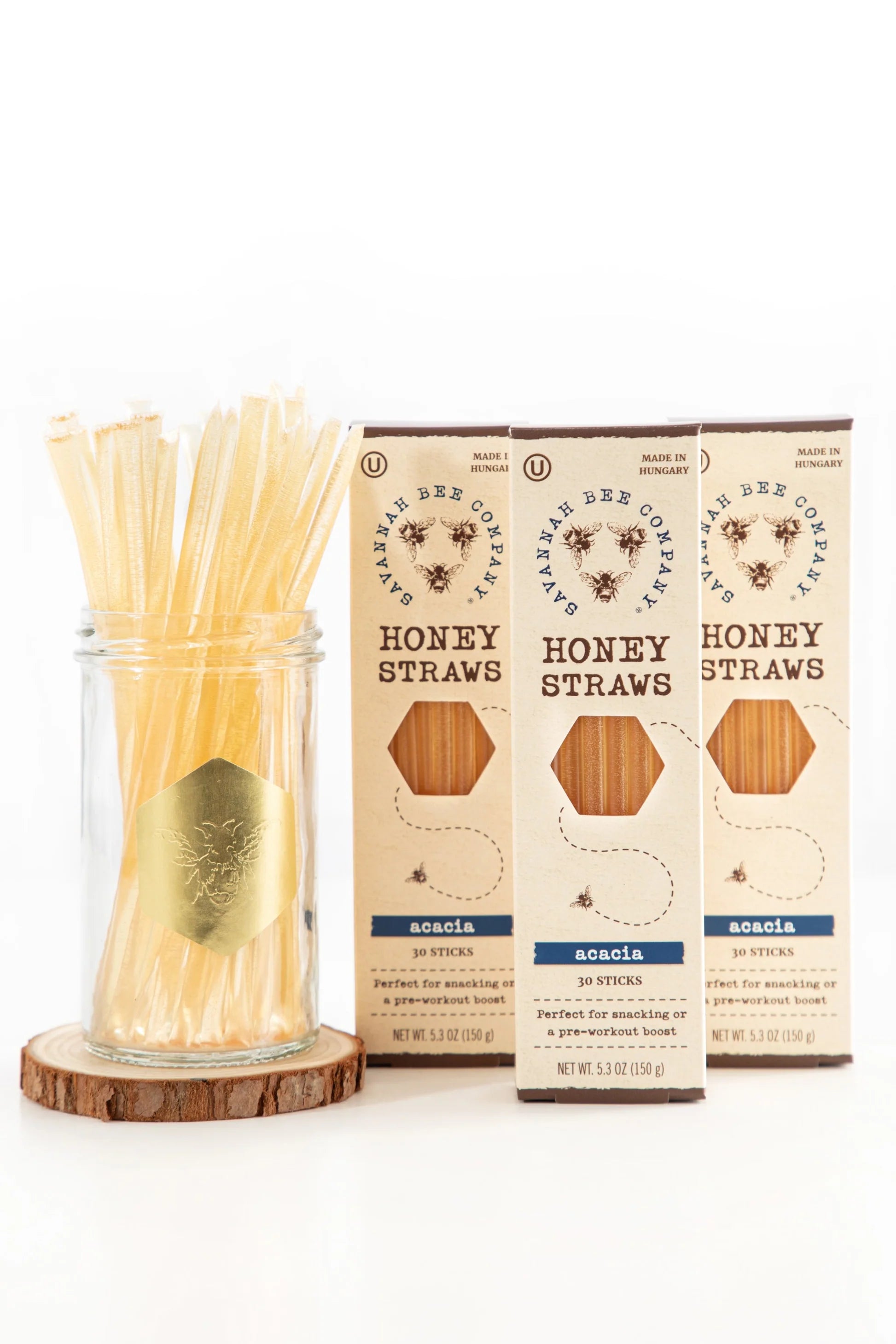 Savannah Bee Co Honey Straws 12ct - Jessi Jayne Boutique