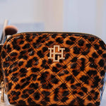 Capri Large Leopard Patent Pouch - Jessi Jayne Boutique