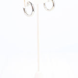 Imelda Hoop Earring Silver - Jessi Jayne Boutique