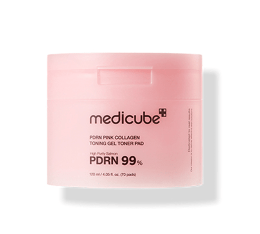 MEDICUBE PDRN Pink Collagen Toning Gel Toner Pad 70 Pads - Jessi Jayne Boutique