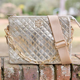 Ariana Champagne Pop Crossbody Bag - Jessi Jayne Boutique