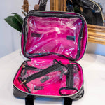 Punta Cana Large Black Patent Case Bag - Jessi Jayne Boutique