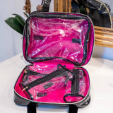 Punta Cana Large Black Patent Case Bag - Jessi Jayne Boutique