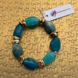 Ocean Luxe Beaded Bracelet - Jessi Jayne Boutique