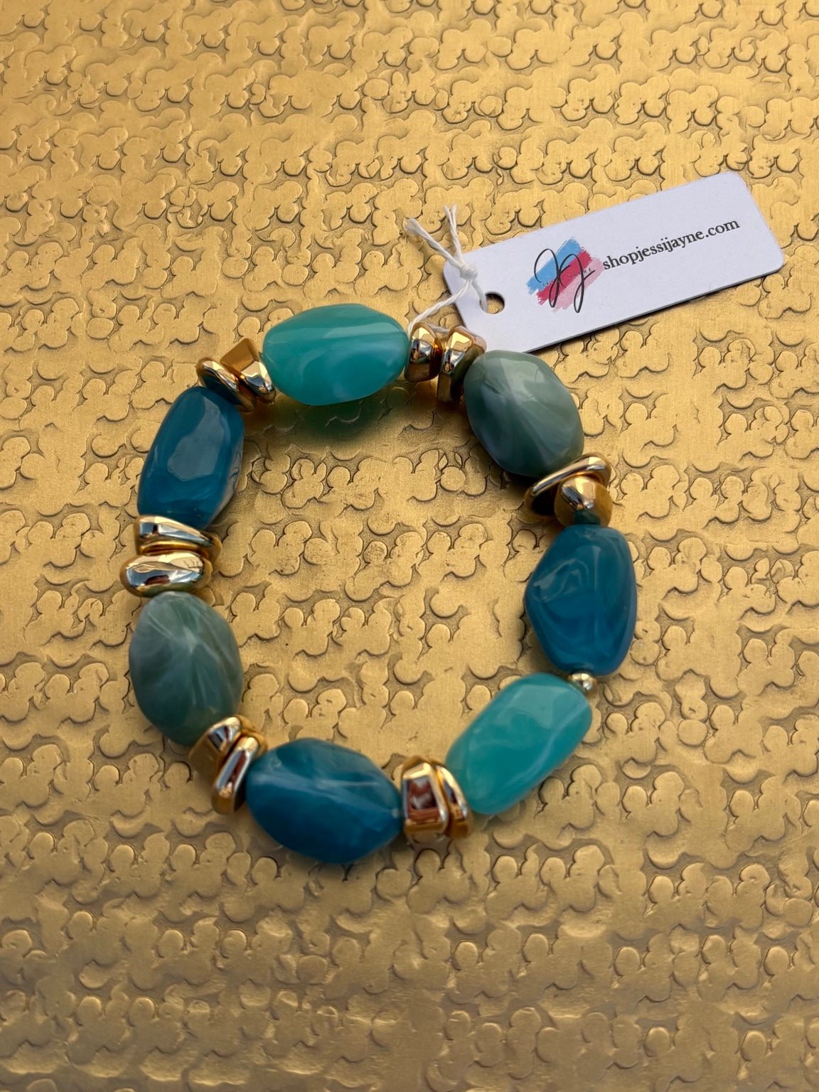 Ocean Luxe Beaded Bracelet - Jessi Jayne Boutique