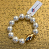 Classic Pearl Statement Bracelet - Jessi Jayne Boutique