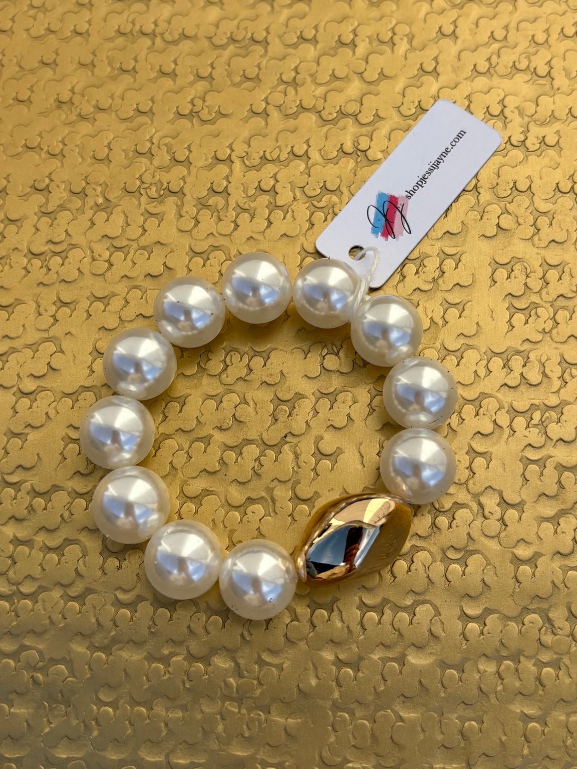 Classic Pearl Statement Bracelet - Jessi Jayne Boutique