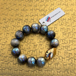 Midnight Pearl Statement Bracelet - Jessi Jayne Boutique