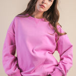 Cozy Core Fleece Sweatshirt - 2 Colors - Jessi Jayne Boutique