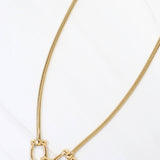 Ludlow Horsebit Necklace Gold