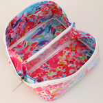 Waterproof Cosmetic Case Make up Bag Bluebell Voyage - Jessi Jayne Boutique