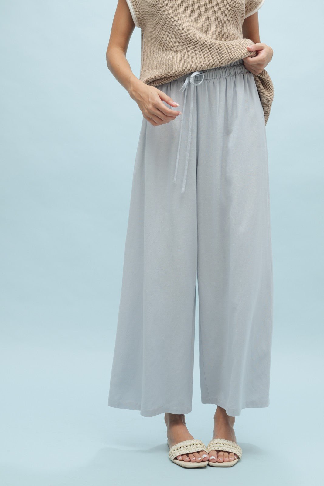 Serene Flow Wide - Leg Pants - Jessi Jayne Boutique
