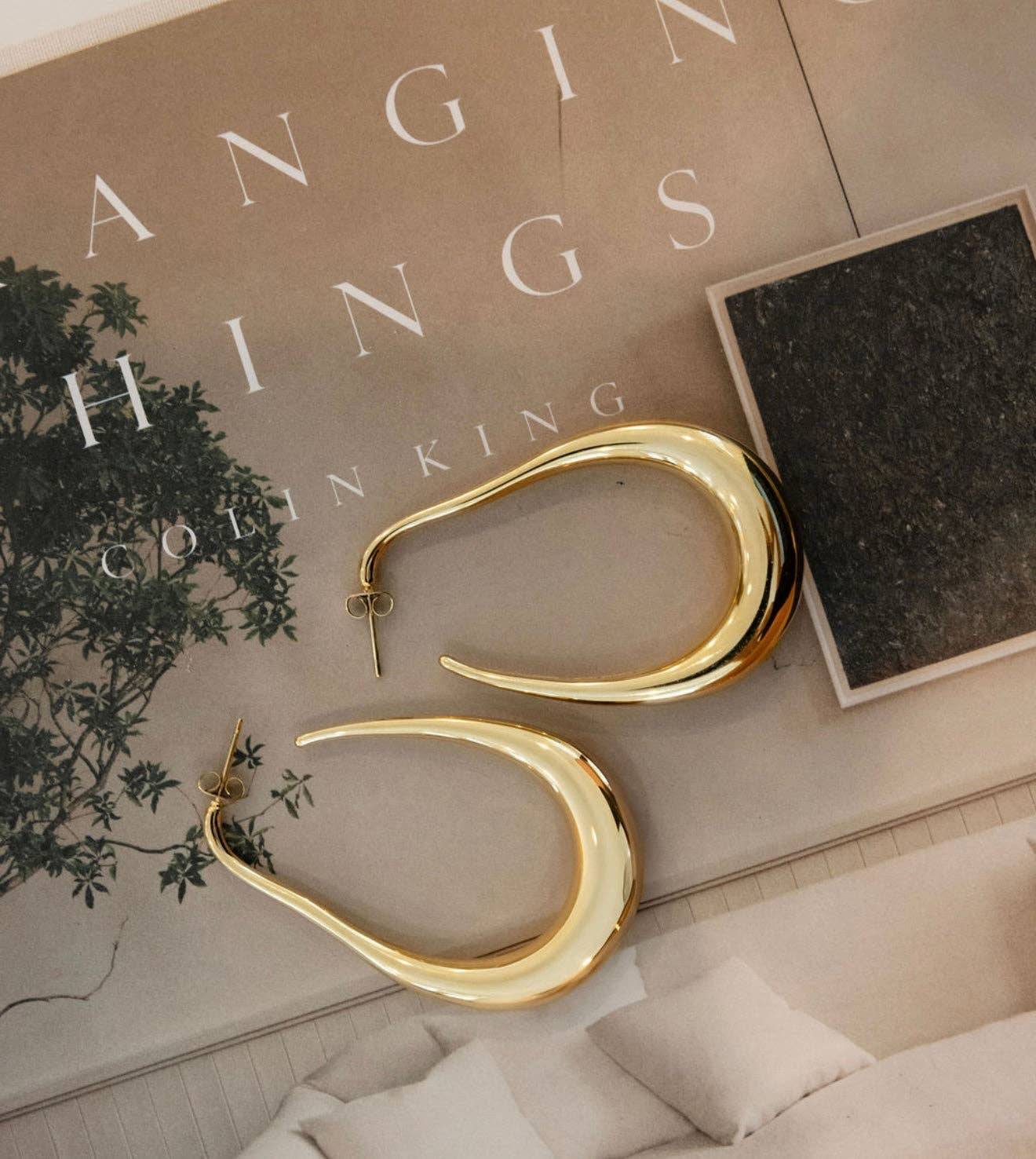 Chansuttpearls Sophie Earrings Gold - Jessi Jayne Boutique
