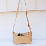 Paxton Crossbody with Pockets Natural