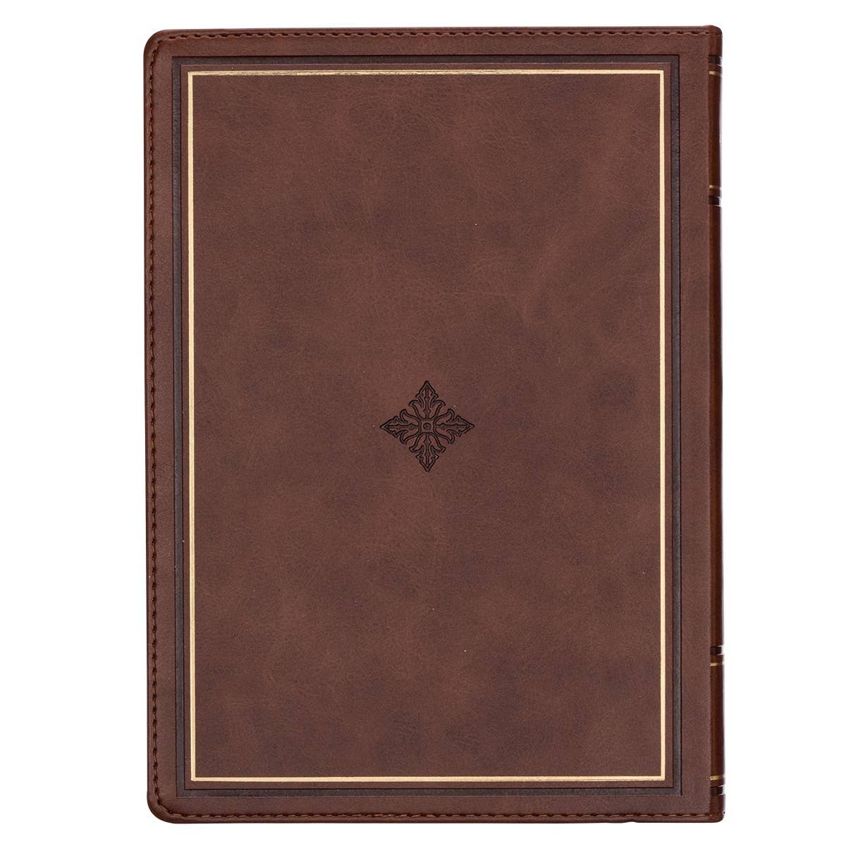 Devotional Walking with God Large Print Faux Leather - Jessi Jayne Boutique