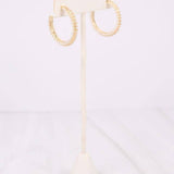 Woodard Pearl Hoop Earring - Jessi Jayne Boutique