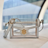 Anna Clear Silver Handbag - Jessi Jayne Boutique