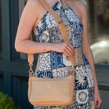 Paxton Crossbody with Pockets Natural