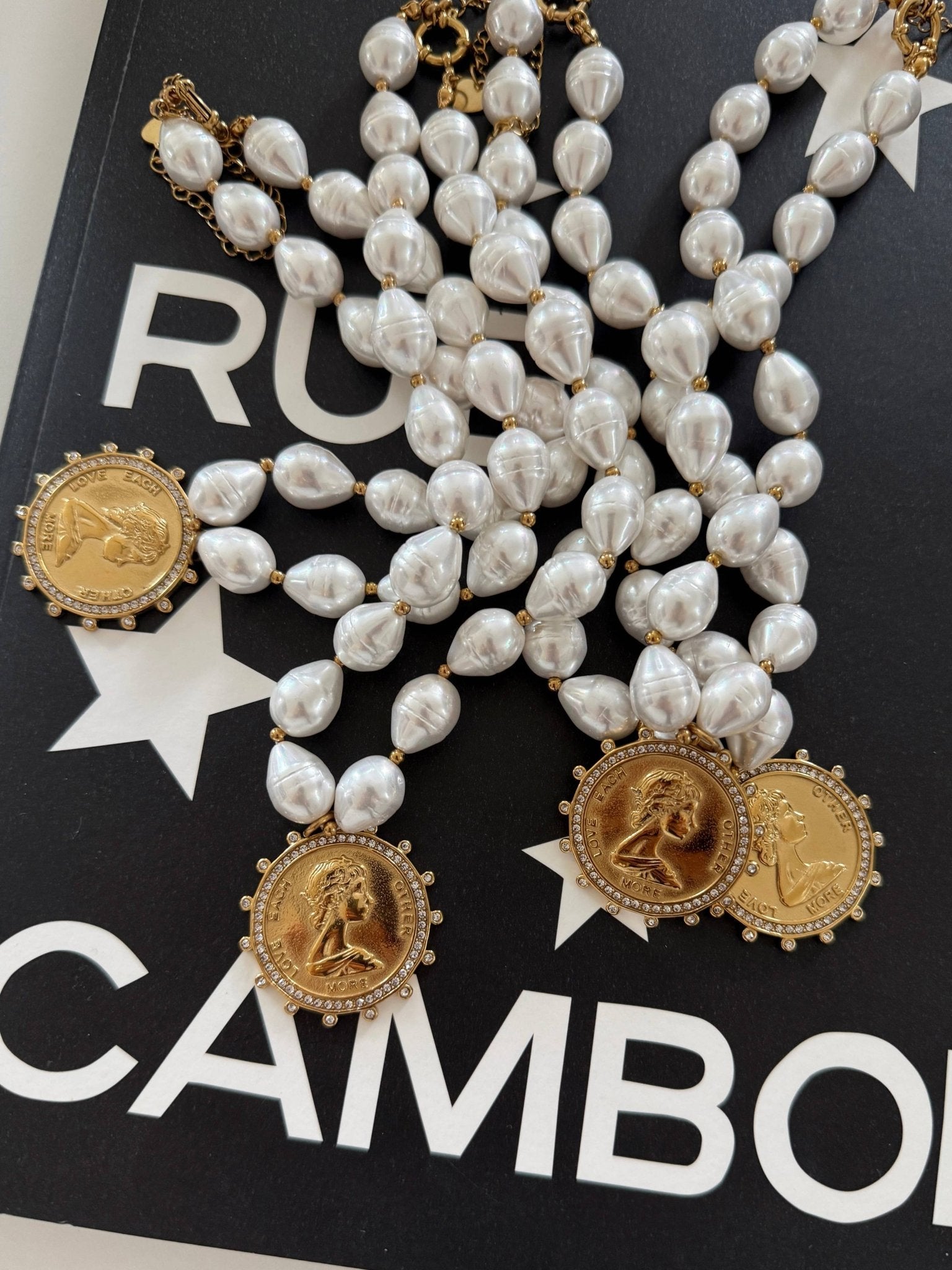 Chansuttpearls Gia Coin Necklace - Jessi Jayne Boutique