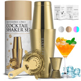 Professional Boston Cocktail Shaker Set - Gold - Jessi Jayne Boutique