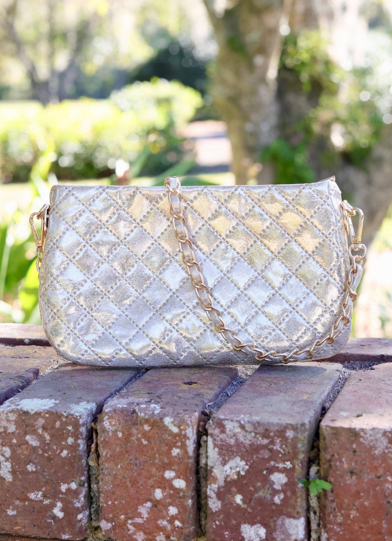 Livi CHAMPAGNE POP Crossbody Purse - Jessi Jayne Boutique