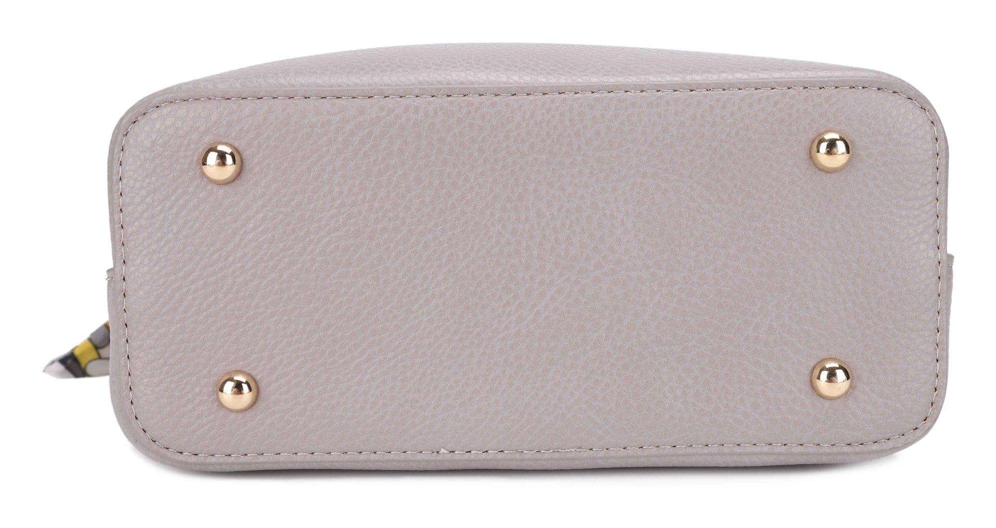 Shia Bucket Crossbody Bag With Scarf - Jessi Jayne Boutique