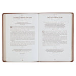 Devotional Walking with God Large Print Faux Leather - Jessi Jayne Boutique