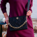 Ariana Black Nylon Crossbody Purse - Jessi Jayne Boutique