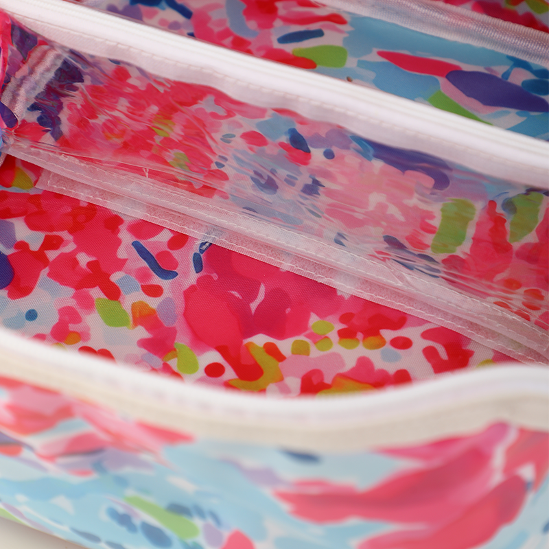 Waterproof Cosmetic Case Make up Bag Bluebell Voyage - Jessi Jayne Boutique