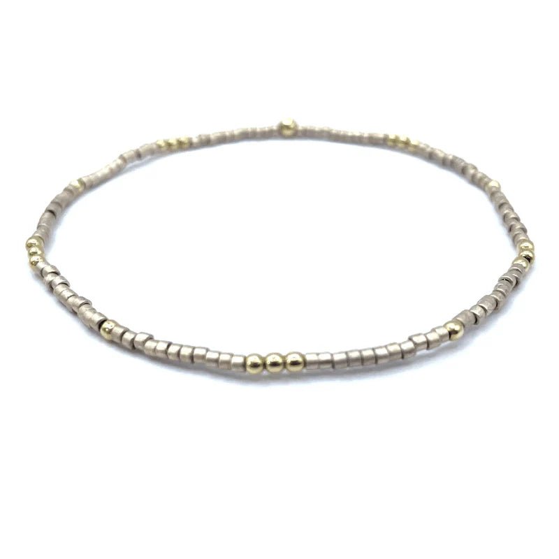 Erin Gray 2mm Newport Gold Filled Waterproof Bracelet (7colors) - Jessi Jayne Boutique