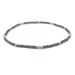 Erin Gray 2mm Newport Gold Filled Waterproof Bracelet (7colors) - Jessi Jayne Boutique