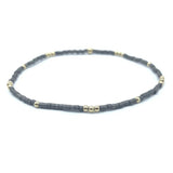 Erin Gray 2mm Newport Gold Filled Waterproof Bracelet (7colors) - Jessi Jayne Boutique