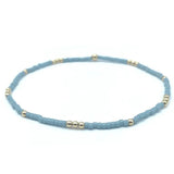 Erin Gray 2mm Newport Gold Filled Waterproof Bracelet (7colors) - Jessi Jayne Boutique