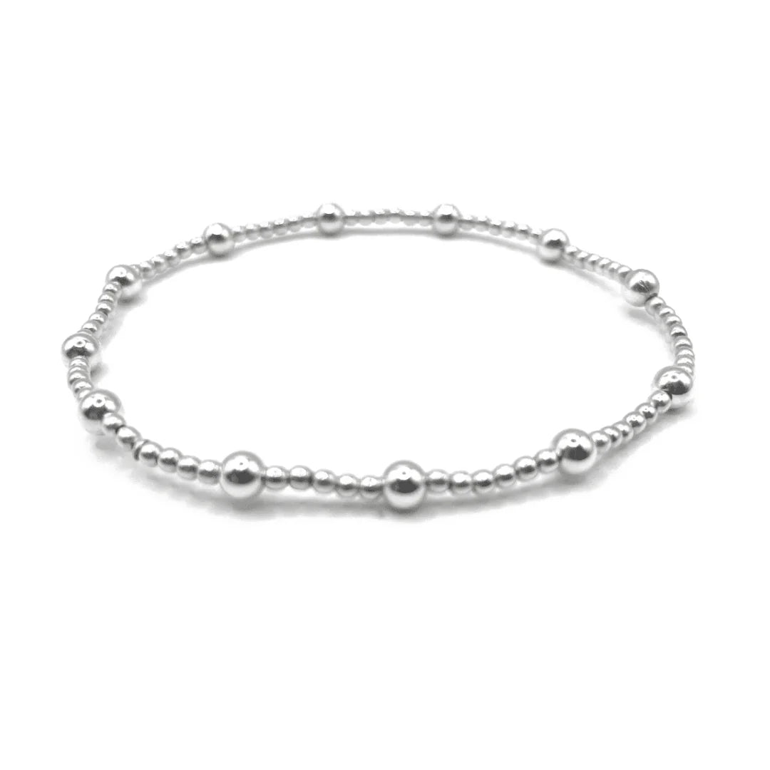 Erin Gray Sterling Silver Karma Bracelet - Jessi Jayne Boutique