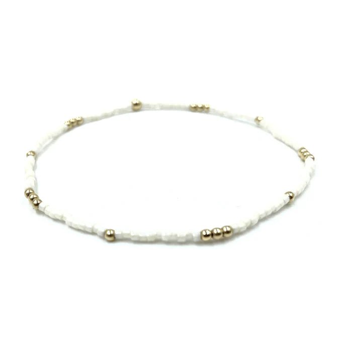 Erin Gray 2mm Newport Gold Filled Waterproof Bracelet (7colors) - Jessi Jayne Boutique