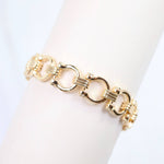 Ely Petite Horsebit Chain Bracelet Gold - Jessi Jayne Boutique