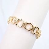 Ely Petite Horsebit Chain Bracelet Gold - Jessi Jayne Boutique