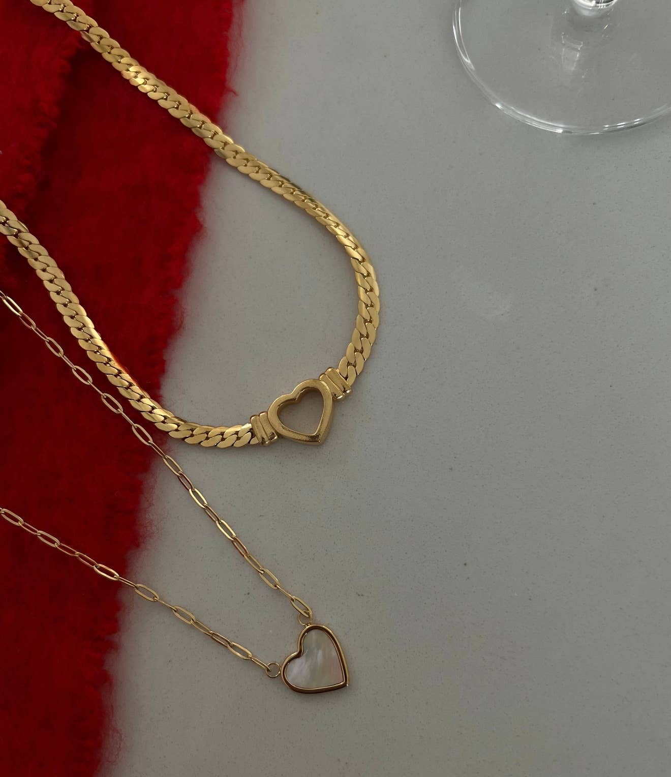 Chansuttpearls White Heart Necklace - Jessi Jayne Boutique