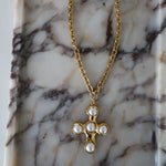 Ada Cross Necklace