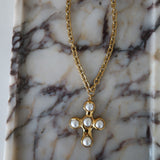 Ada Cross Necklace