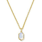 Kendra Scott Hallie Short Gold Opalite Illusion Necklace - Jessi Jayne Boutique